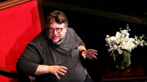  Del Toro durante la clase magistral que ofreció en Guadalajara. FOTO: Leonardo Álvarez / VIDEO: EPV 