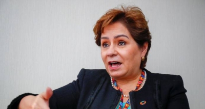 Patricia Espinosa, secretaria ejecutiva de la Organización de las Naciones Unidas (ONU) para el Cambio Climático. (EFE/ Diego Azubel) 