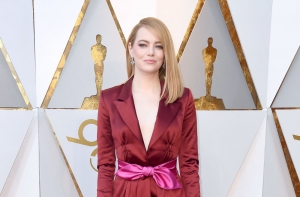 Emma Stone, en un Louis Vuitton, oscar’s 2018