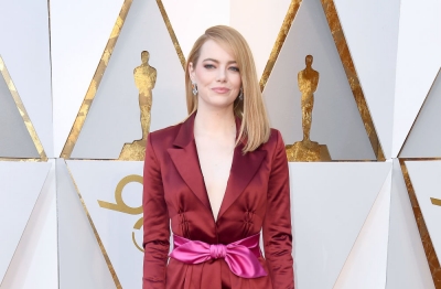 Emma Stone, en un Louis Vuitton, oscar’s 2018