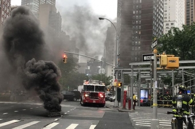 Pánico por explosiones subterráneas en Manhattan