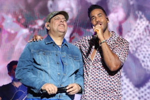 Romeo Santos y Fernando Villalona
