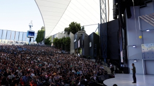  Sundar Pichai se dirigige a los desarrolladores en la conferencia anual Google I/O. STEPHEN LAM REUTERS