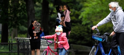 Paseantes por Nueva York. EFE|||||