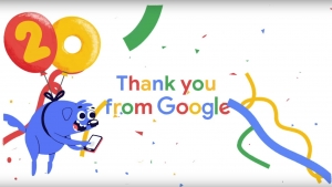 Google,celebra su 20º aniversario