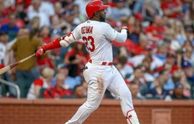 El dominicano Marcell Ozuna es un bat que responde a la hora buena, mas su fildeo en ocasiones es errático