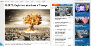 Una noticia falsa sobre una explosión nuclear provoca el pánico en Bélgica