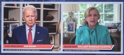 Joe Biden y Hillary Clinton. EP|||||