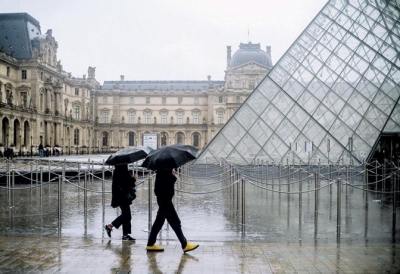 Las autoridades francesas cerraron ayer el museo por temor al coronavirus.