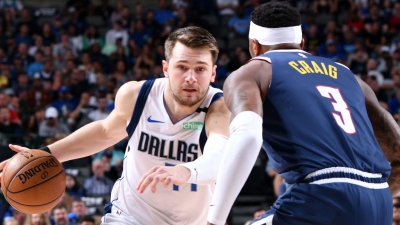 Dallas-Denver, por ahora último partido de la temporada 2019-20