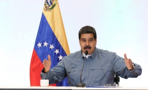  Nicolás Maduro, este lunes. EFE