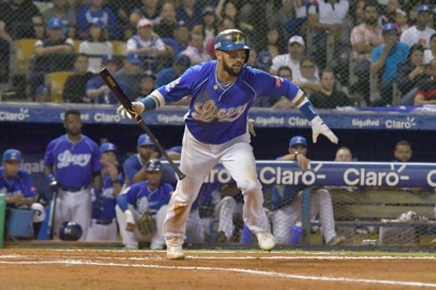 Emilio Bonifacio, del Licey, sigue siendo figura motora de la maquinaria de los Tigres en la búsqueda del título.