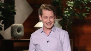 Macaulay Culkin en el programa de Ellen DeGeneres
