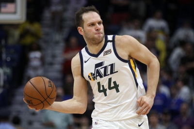 Los Jazz vencen en Houston con un triple de Bogdanovic sobre la bocina