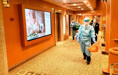 De un viaje de vacaciones a una “cárcel” flotante, por el coronavirus