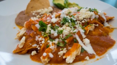 Pollo en salsa de cebolla